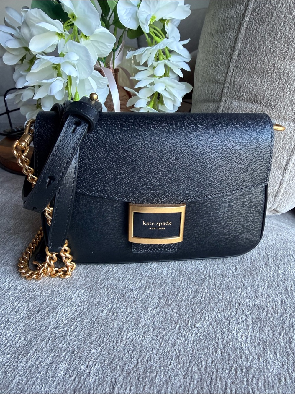 Kate Spade Retail Katy Bag Black Leather NWT
